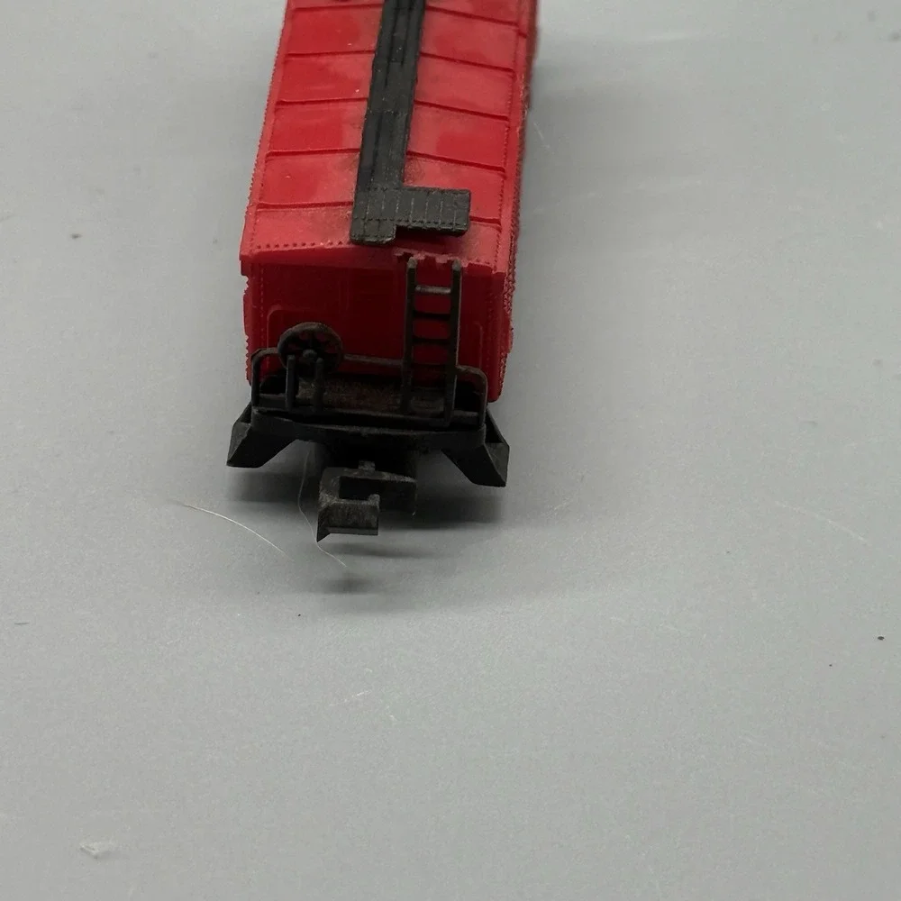 Vintage Bachmann N Scale Santa Fe AT&SF 3792 Red Caboose Model Train Car